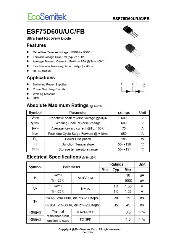 ESF75D60U