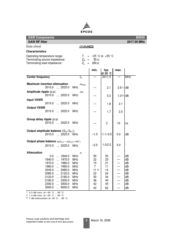 B9030