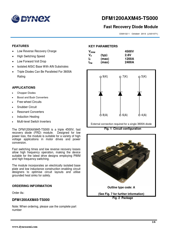 DFM1200AXM45-TS000