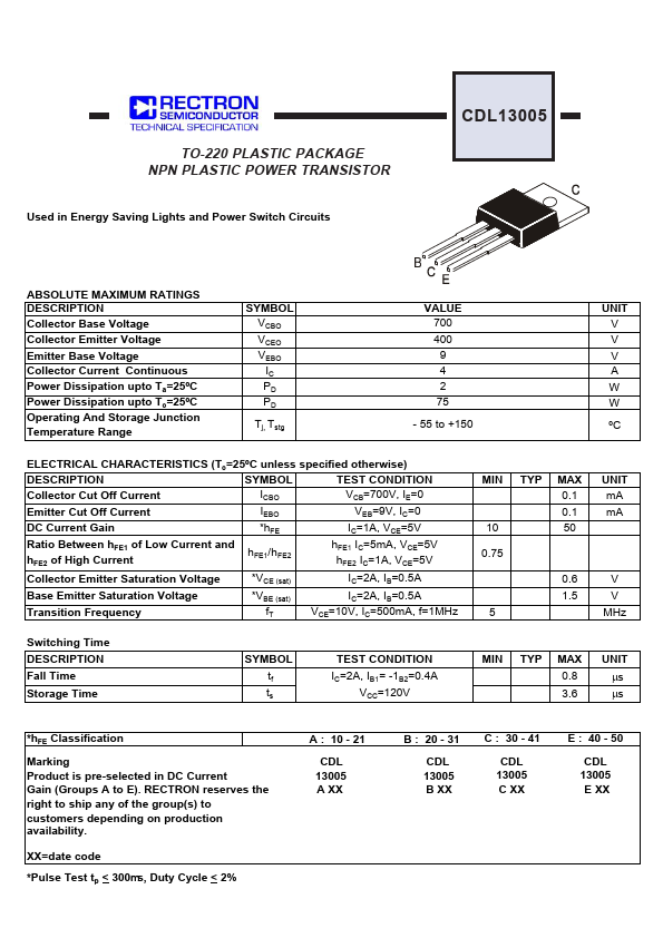 CDL13005