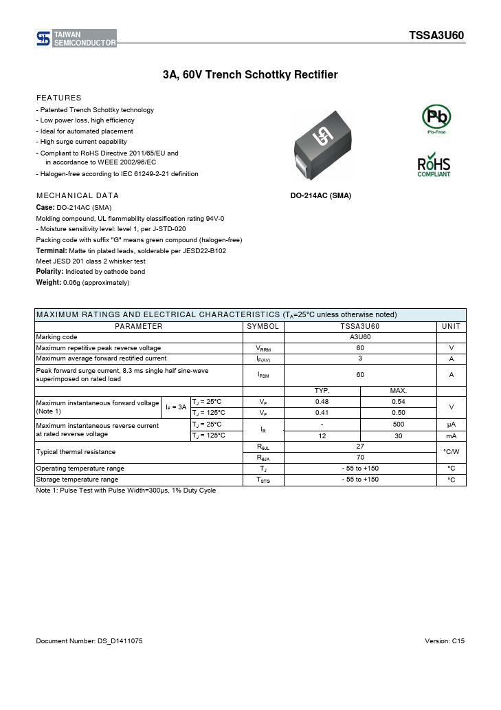 TSSA3U60