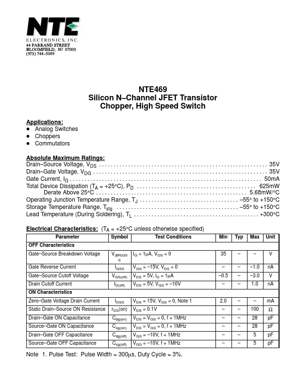 NTE469