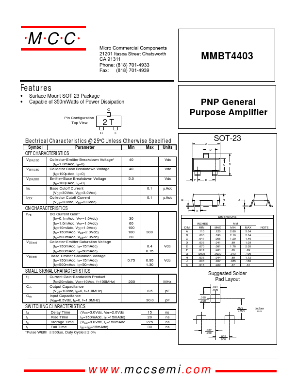 MMBT4403