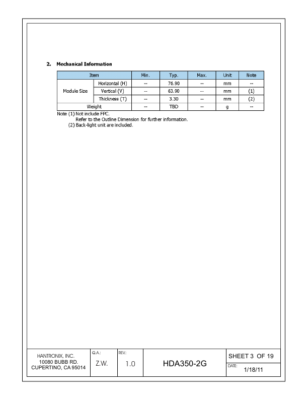 HDA350-2G