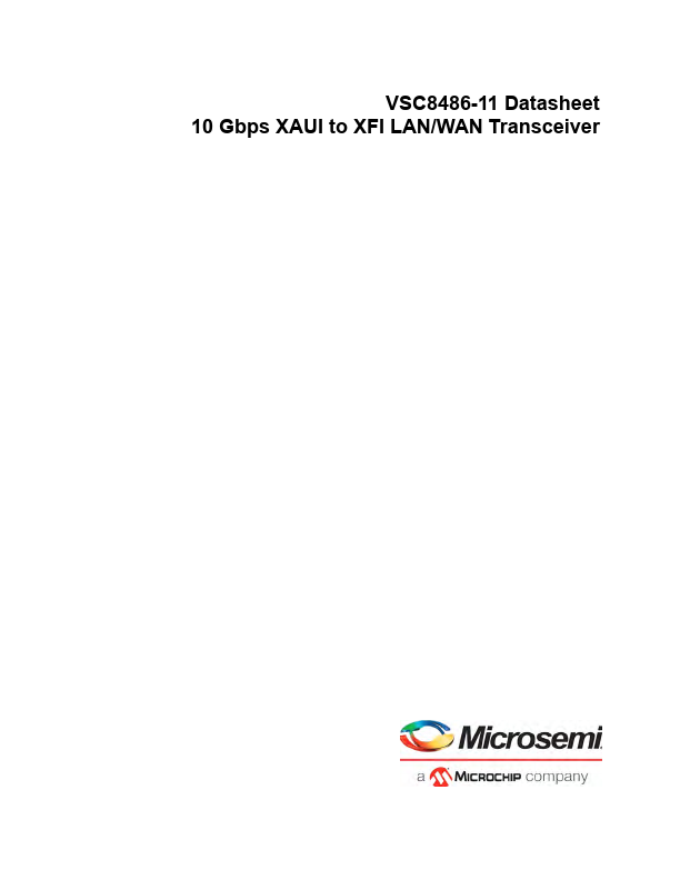VSC8486-11 Datasheet Preview
