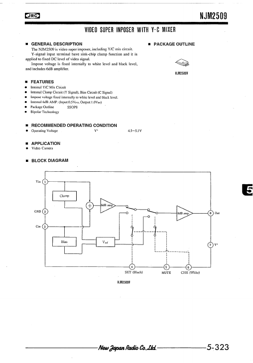 NJM2509