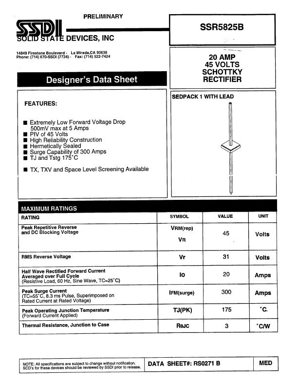 SSR5825B