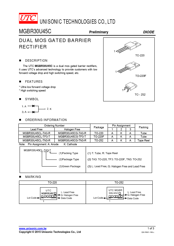 MGBR30U45C