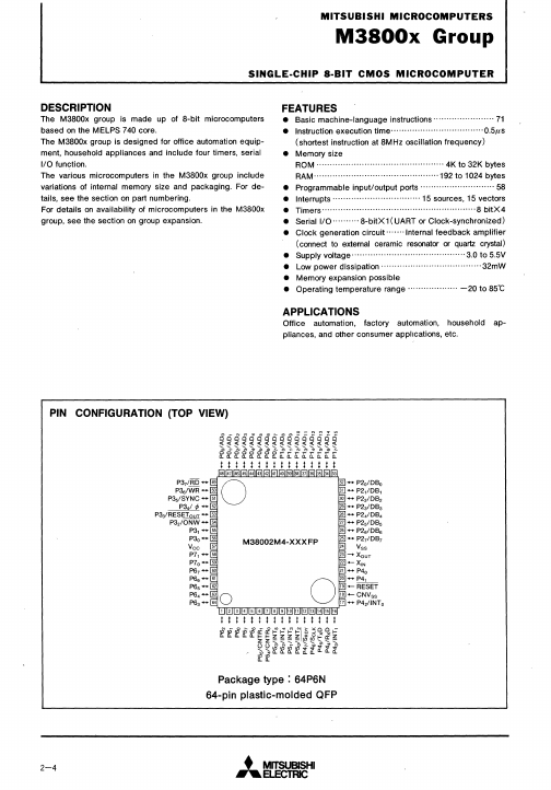 M38002E2FS