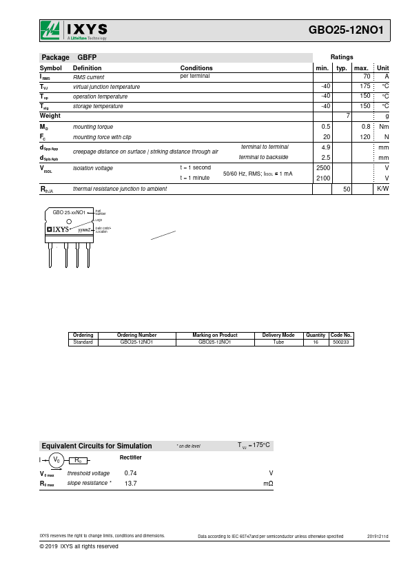 GBO25-12NO1