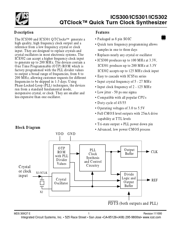 ICS300