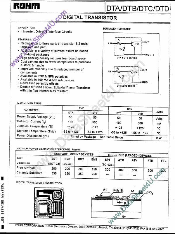 DTC143TK