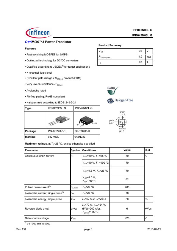 IPB042N03LG