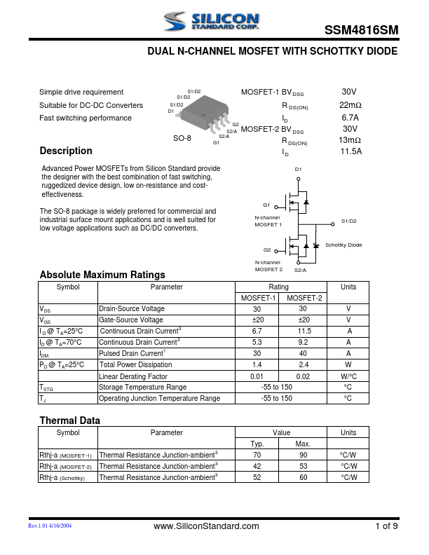 SSM4816SM