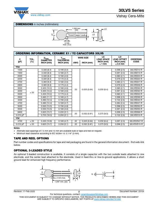 30LVSD20-R