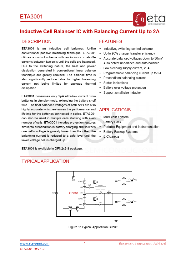 ETA3001 Datasheet Preview