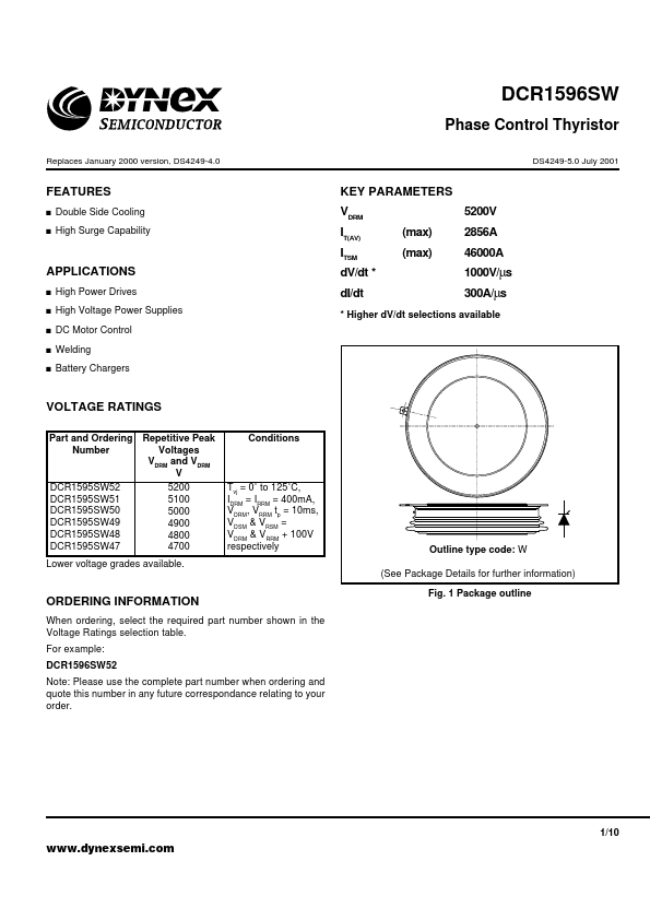 DCR1596SW