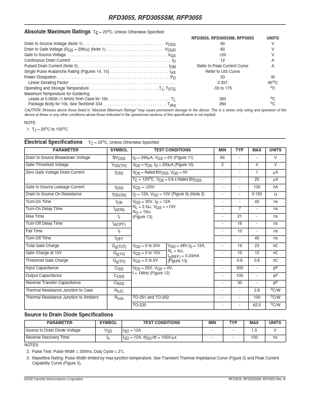 RFD3055SM