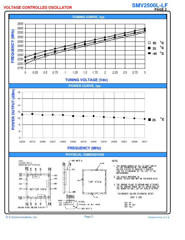 SMV2500L-LF