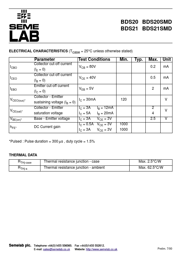 BDS20SMD