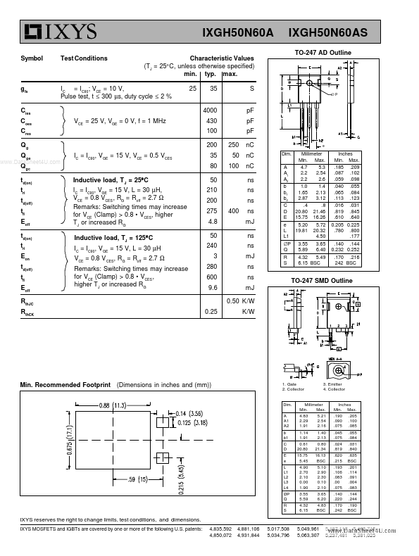 IXGH50N60AS