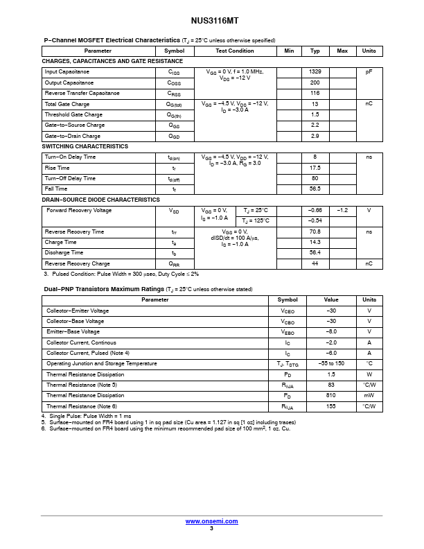 NUS3116MT