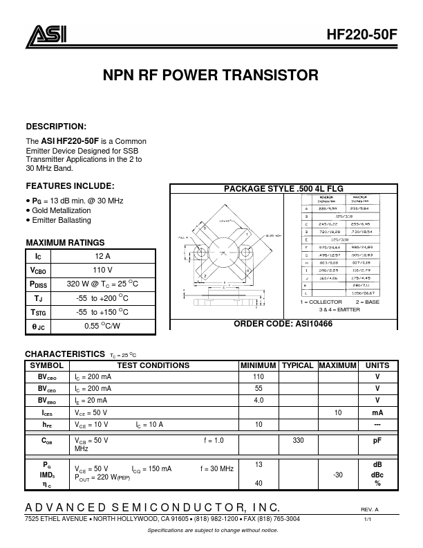 HF220-50F