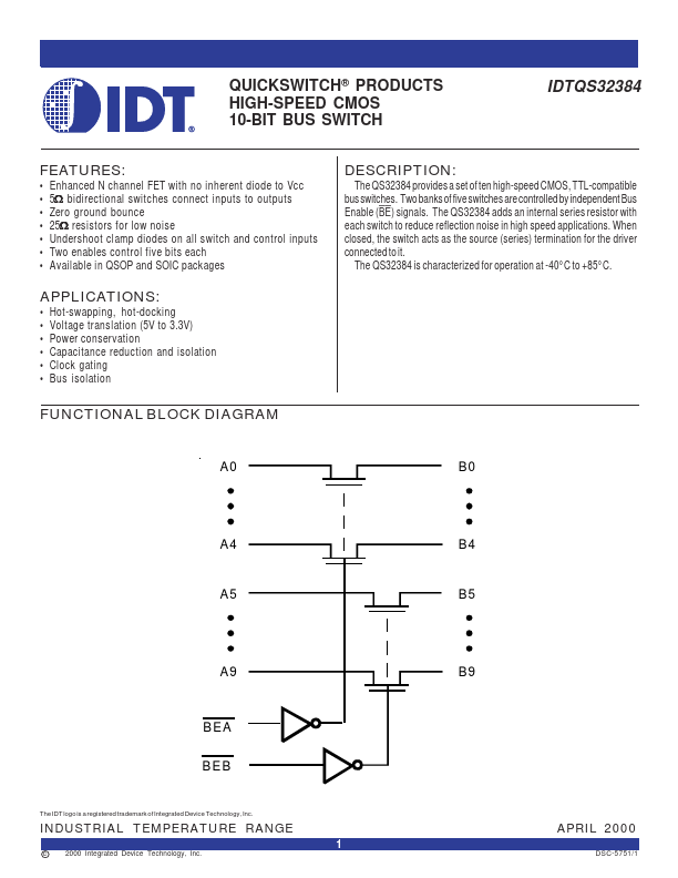 IDTQS32384