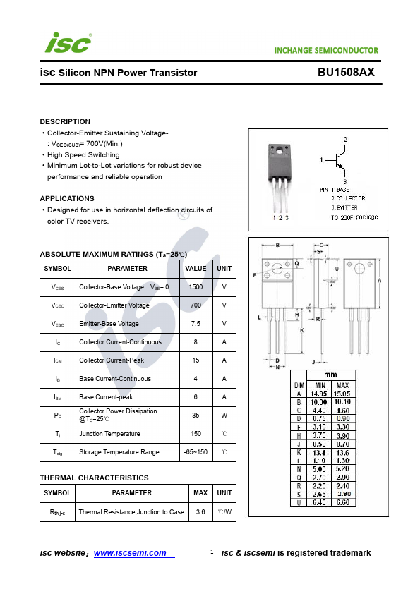 BU1508AX