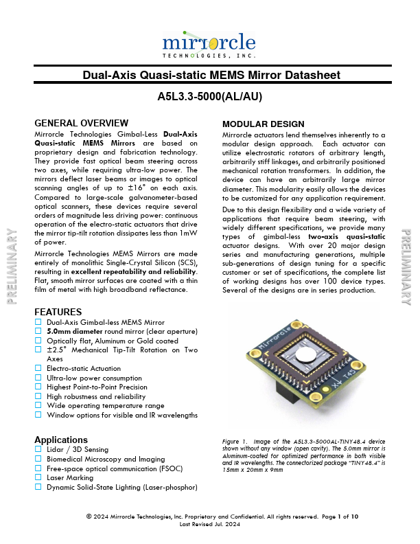 A5L3.3-5000 Datasheet Preview