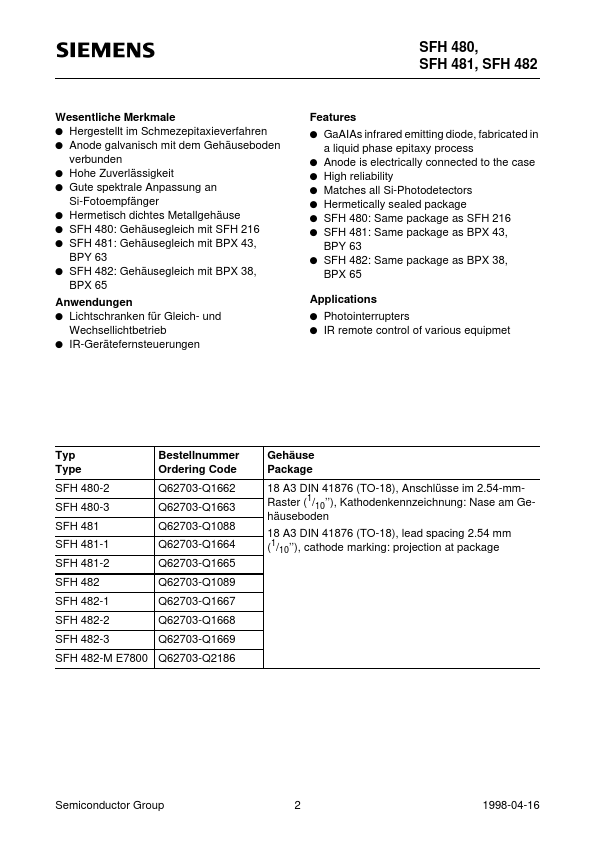 SFH482