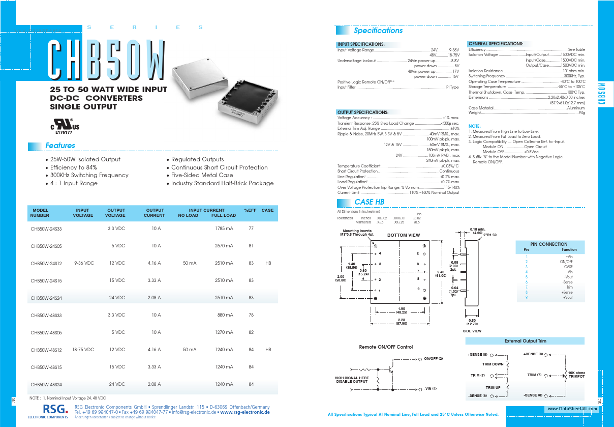 CHB50W