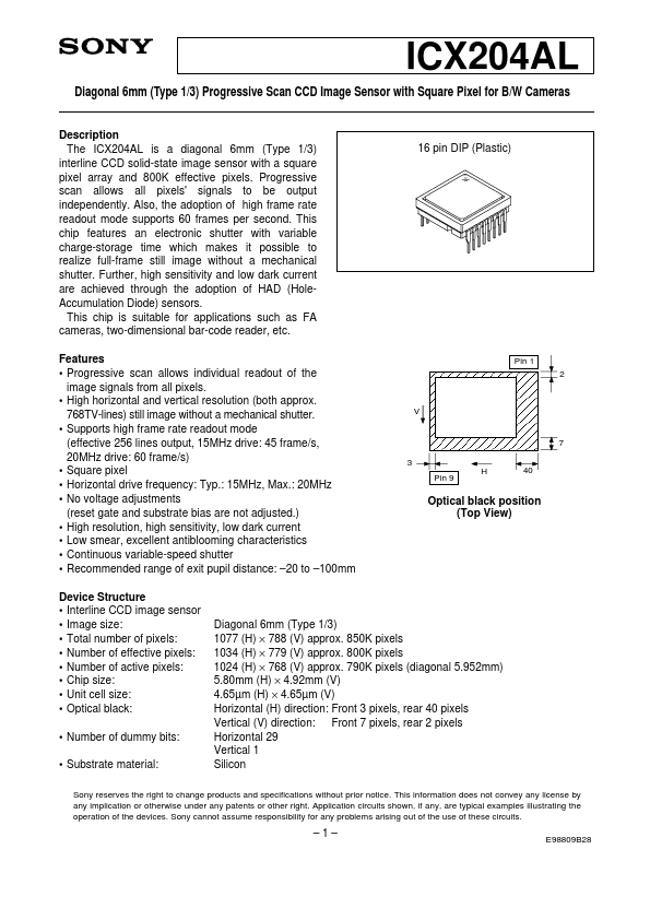 ICX204AL