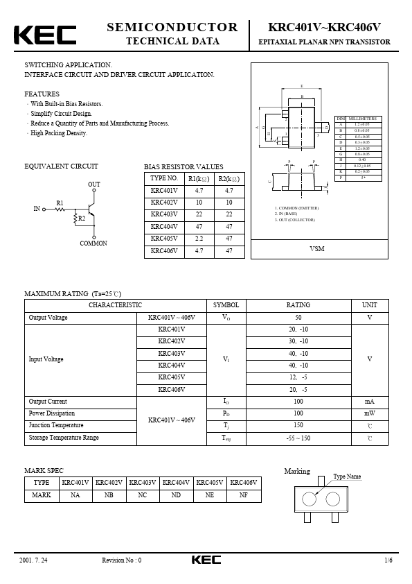 KRC406V