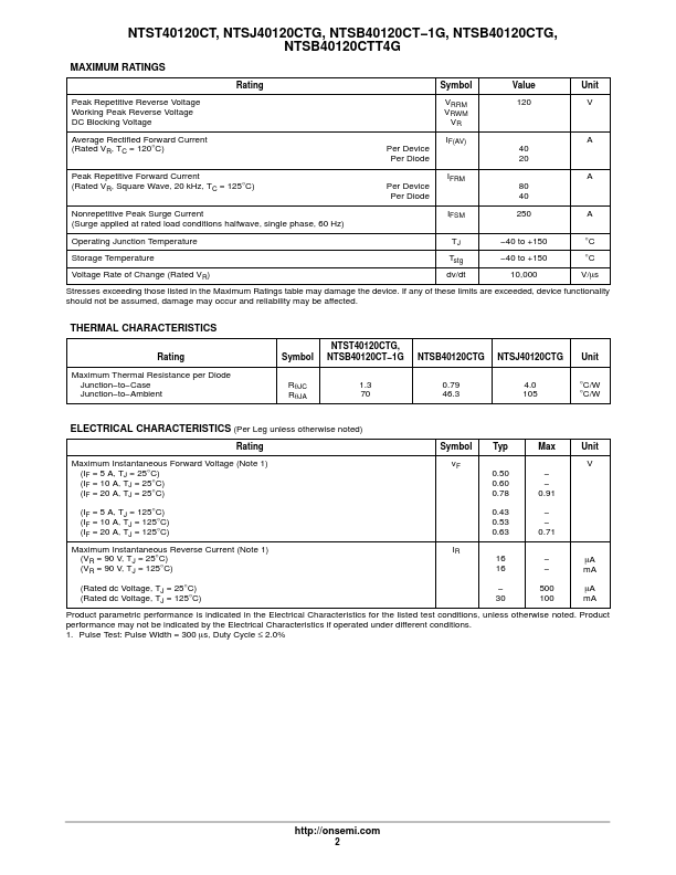 NTSB40120CTT4G