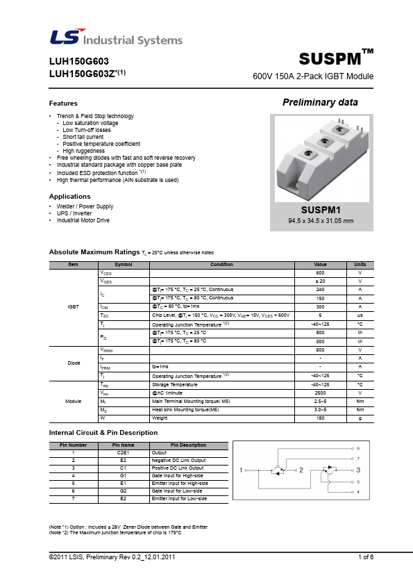 LUH150G603