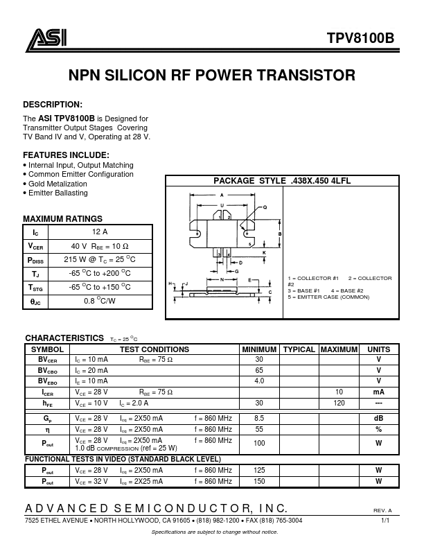 TPV8100B