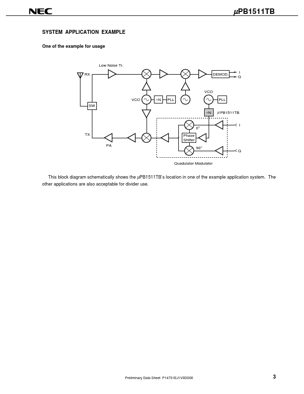 UPB1511TB