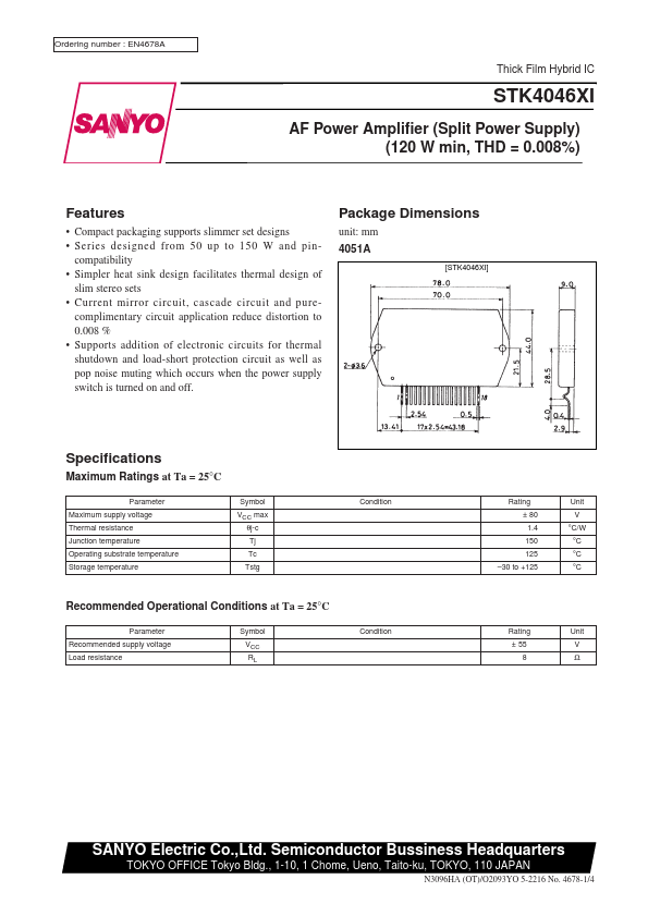 STK4046XI