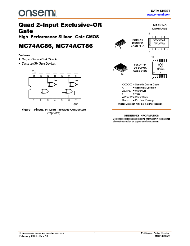 MC74ACT86