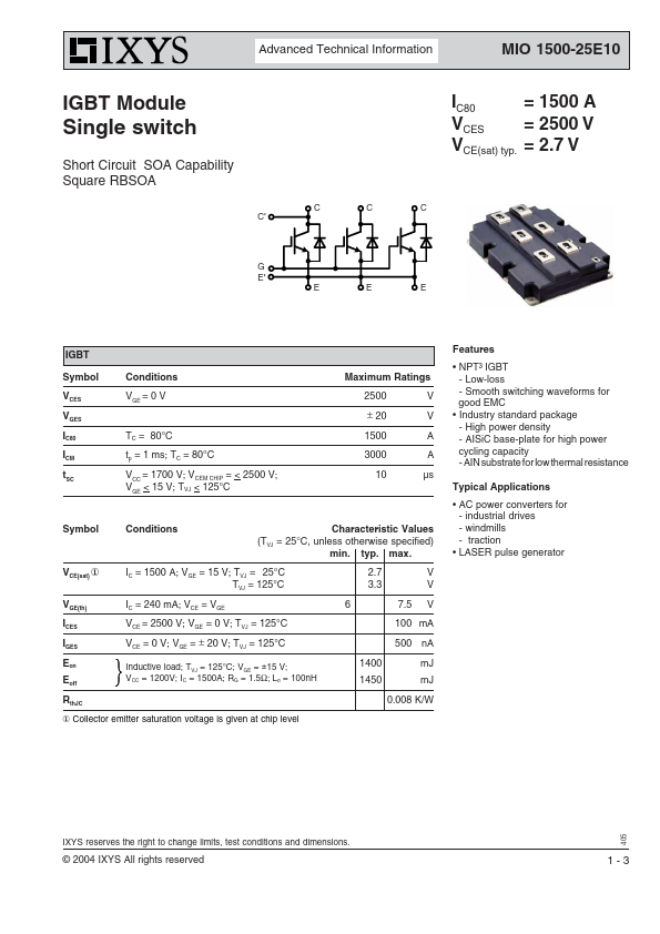 MIO1500-25E10