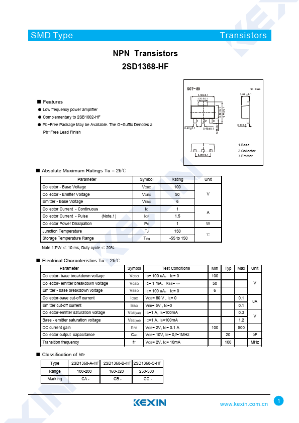 2SD1368-HF