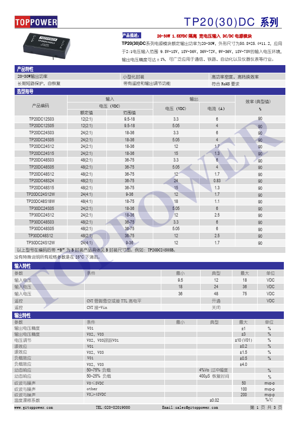 TP30DC48S12