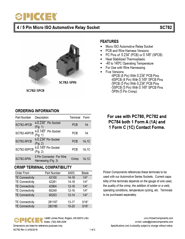 SC782 Datasheet Preview