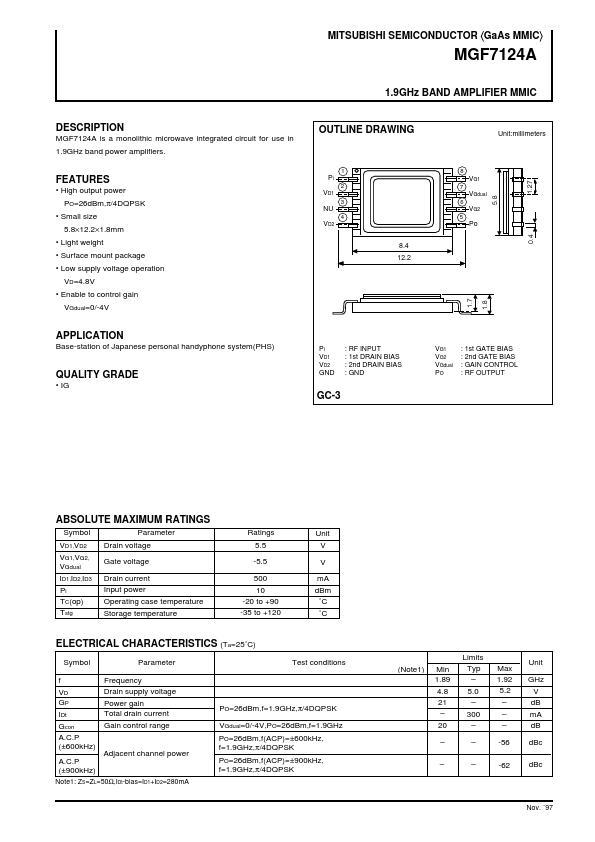 MGF7124A