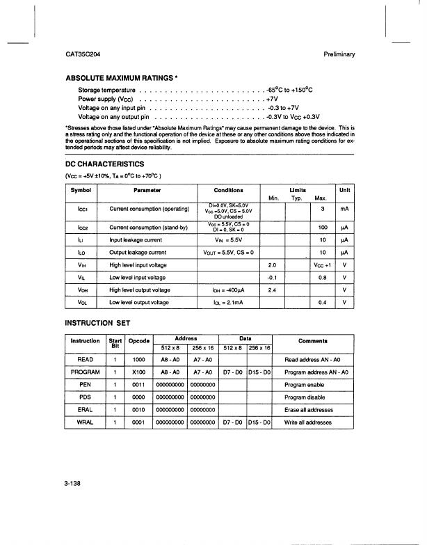 CAT35C204