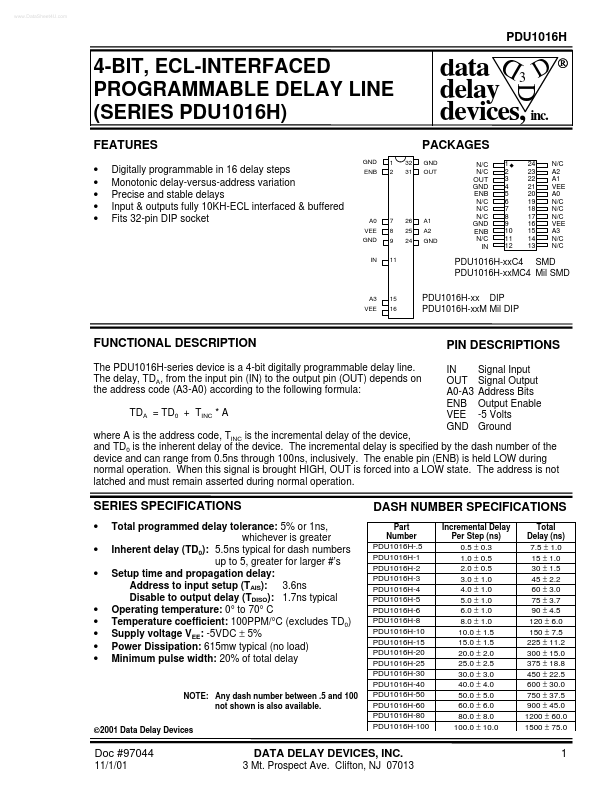 PDU1016H