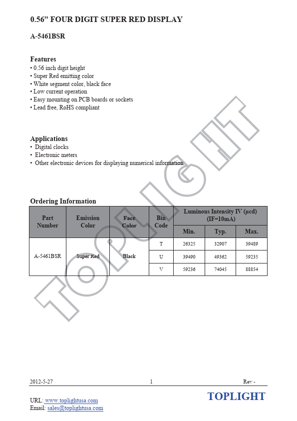 A-5461BSR