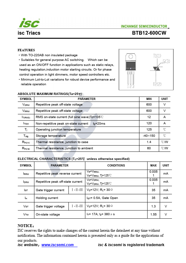 BTB12-600CW