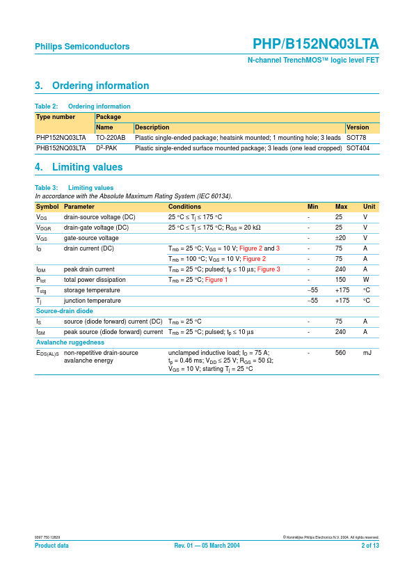 PHP152NQ03LTA